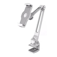 Load image into Gallery viewer, 203B Snap-On Lazy Mobile Phone Bracket Bedside Desktop Tablet Bracket, Black, White