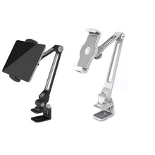 Load image into Gallery viewer, 203B Snap-On Lazy Mobile Phone Bracket Bedside Desktop Tablet Bracket, Black, White