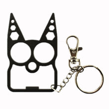 Load image into Gallery viewer, 2 PCS 6 In 1 Multifunctional Keychain Zinc Alloy Bottle Opener, Black, Silver, Gold, Bright Green, Grass Green, Pink