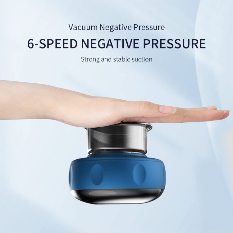 Electric Cupping Massage Device, 6-speed USB Plug-in, Red Wine, Blue, Black, 6-speed Charging