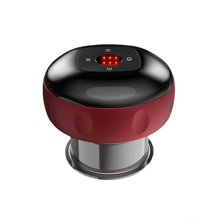 Electric Cupping Massage Device, 6-speed USB Plug-in, Red Wine, Blue, Black, 6-speed Charging