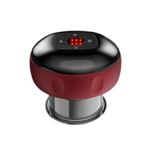 Load image into Gallery viewer, Electric Cupping Massage Device, 6-speed USB Plug-in, Red Wine, Blue, Black, 6-speed Charging