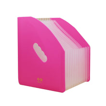 Load image into Gallery viewer, Standing Organ Clip Student Test Paper Storage Clip, Black Surface (Rainbow Inner Page), White Surface (Rainbow Inner Page), Blue Surface(White Inner Page), Red Surface (White Inner Page), Yellow Surface (White Inner Page)                              ...