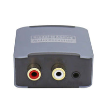 Load image into Gallery viewer, YQ-080 Digital Fiber Optic Coaxial Audio Converter, Host+USB Power Cable, Host+USB Power Cable+Fiber Optic Cable, Host+USB Power Cable+Fiber Optic Cable+Coaxial Cable, Host+USB Power Cable+Fiber Optic Cable+Coaxial Cable+AV Cable