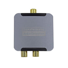 Load image into Gallery viewer, YQ-080 Digital Fiber Optic Coaxial Audio Converter, Host+USB Power Cable, Host+USB Power Cable+Fiber Optic Cable, Host+USB Power Cable+Fiber Optic Cable+Coaxial Cable, Host+USB Power Cable+Fiber Optic Cable+Coaxial Cable+AV Cable