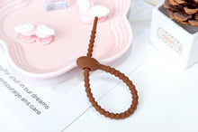 Load image into Gallery viewer, 20 PCS Silicone Data Cable Storage Strap Cable Organizer, 21cm Grey, 21cm Yellow, 21cm Red, 21cm Green, 21cm Blue, 21cm Orange, 21cm Pink, 21cm Brown