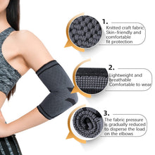 Load image into Gallery viewer, 1pair Fitness Sports Protective Gear Breathable Sweating Sports Elbow Pads
