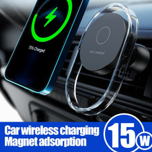 Load image into Gallery viewer, F9199 15W MagSafe Magnetic Car Wireless Charger Phone Bracket, F9199