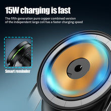 Load image into Gallery viewer, F9189 15W MagSafe Magnetic Car Lighting Wireless Charger, F9189
