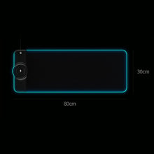 Load image into Gallery viewer, K9186 Multifunctional RGB Lighting Mouse Pad With Wireless Charger