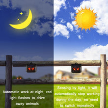 Load image into Gallery viewer, 209A Solar High Frequency Flash Nocturnal Animal Repeller, 209A  1pc