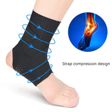 Load image into Gallery viewer, Thin Anti-Slip Dispensing Sports Compression Bandage Ankle Brace