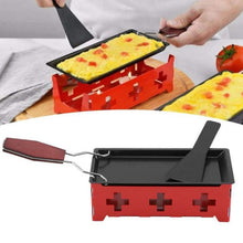 Load image into Gallery viewer, Mini Cheese Grill ,Specification:, Wooden Handle, Steel Handle, Steel Handle Black Set, Wooden Handle Black Set, Wooden Handle Red Set