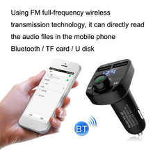 Load image into Gallery viewer, HY82 Car MP3 Bluetooth Receiver Dual USB Car Charger, HY82 Regular Version, HY82 Fast Charge Version