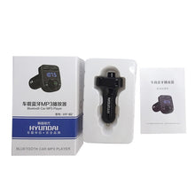 Load image into Gallery viewer, HY82 Car MP3 Bluetooth Receiver Dual USB Car Charger, HY82 Regular Version, HY82 Fast Charge Version