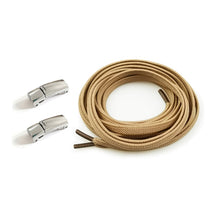 Load image into Gallery viewer, SLK28 Metal Magnetic Buckle Elastic Free Tied Laces, Style: Gold Magnetic Buckle