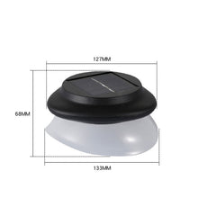 Load image into Gallery viewer, Punch-free Flying Saucer Solar Lamp Outdoor Garden Decoration Wall Lamp, Black Shell+White Light, Black Shell+Warm Light