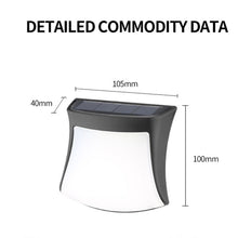Load image into Gallery viewer, Solar Doll Wall Light Outdoor Garden Fence Decoration Waterproof Solar Light, White Light, Warm Light