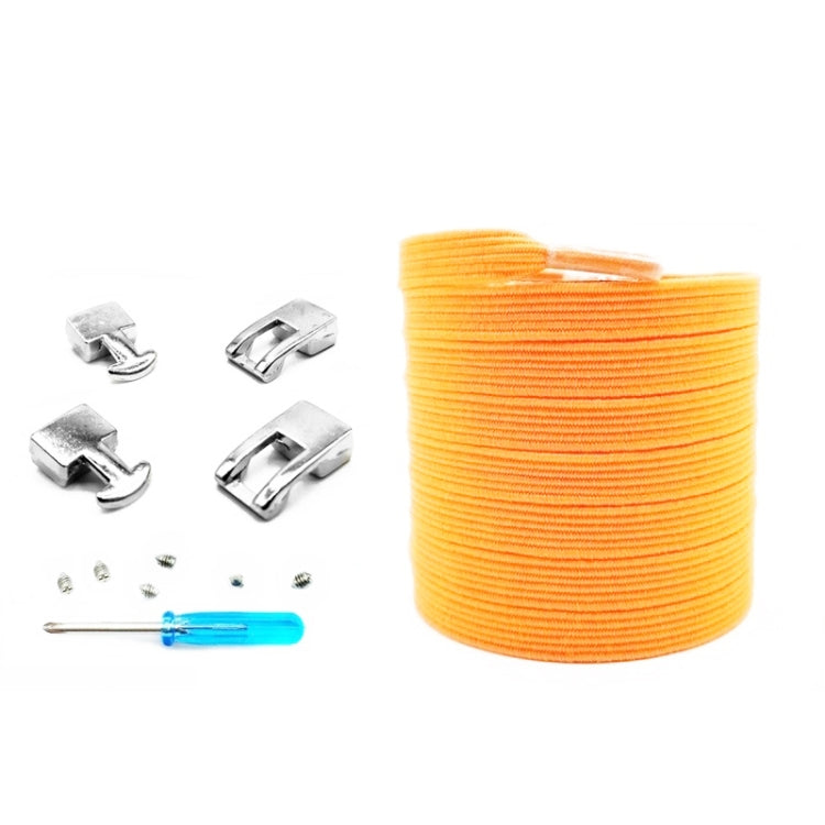 3 Sets SLK16 Metal Hook Lazy People Free-Tied Elastic Lace