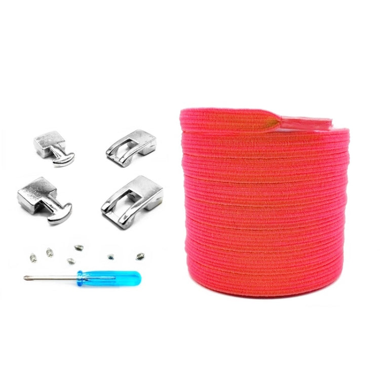 3 Sets SLK16 Metal Hook Lazy People Free-Tied Elastic Lace