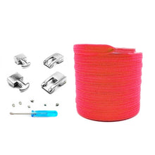 Load image into Gallery viewer, 3 Sets SLK16 Metal Hook Lazy People Free-Tied Elastic Lace