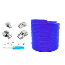 Load image into Gallery viewer, 3 Sets SLK16 Metal Hook Lazy People Free-Tied Elastic Lace