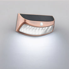 Load image into Gallery viewer, Red Copper Human Body Induction Solar Wall Light, White Light, Warm Light