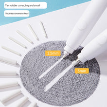 Load image into Gallery viewer, Deli 71107 Electric Eraser Art Can Replace The Core Rubber Core, Black Shell, White Shell
