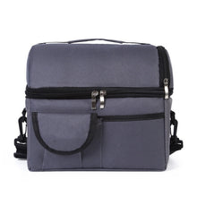 Load image into Gallery viewer, Double Insulation Bag Breast Milk Fresh Bag Bottle Mummy Bag, Mummy Bag(Black), Mummy Bag(Royal Blue), Mummy Bag(Rose Red), Mummy Bag(Red), Mummy Bag(Wine Red), Mummy Bag(Orange), Mummy Bag(Sky Blue), Mummy Bag(Grey)