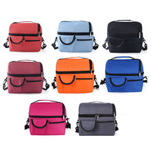 Load image into Gallery viewer, Double Insulation Bag Breast Milk Fresh Bag Bottle Mummy Bag, Mummy Bag(Black), Mummy Bag(Royal Blue), Mummy Bag(Rose Red), Mummy Bag(Red), Mummy Bag(Wine Red), Mummy Bag(Orange), Mummy Bag(Sky Blue), Mummy Bag(Grey)