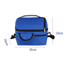 Load image into Gallery viewer, Double Insulation Bag Breast Milk Fresh Bag Bottle Mummy Bag, Mummy Bag(Black), Mummy Bag(Royal Blue), Mummy Bag(Rose Red), Mummy Bag(Red), Mummy Bag(Wine Red), Mummy Bag(Orange), Mummy Bag(Sky Blue), Mummy Bag(Grey)
