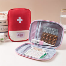 Load image into Gallery viewer, Travel Home Portable Medical Bag, Red Large, Blue Large, Red Small, Blue Small, Pink Large, Pink Small, Yellow Large, Yellow Small