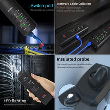 Load image into Gallery viewer, BSIDE FWT8X  Dual Mode Network Wire Tracker Cable Toner RJ45 RJ11 Accurate Ethernet LAN Tracer, FWT8X