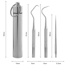 Load image into Gallery viewer, Portable Metal Bending Needle Hook Tooth Signed Tabs Set