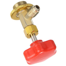 Load image into Gallery viewer, R134a Car Air Conditioning Refrigerant Anti-Leakage Switch, Red Metal Valve Bottle