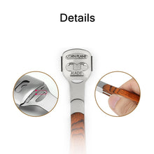 Load image into Gallery viewer, Pedicure Knife For Dead Skin Calluses Tool Set, Specification:, Colorful Wooden Iron Box, Stainless Steel Iron Box