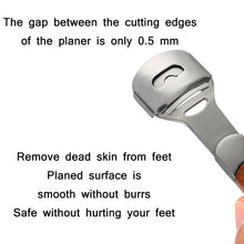 Load image into Gallery viewer, Pedicure Knife For Dead Skin Calluses Tool Set, Specification:, Colorful Wooden Iron Box, Stainless Steel Iron Box