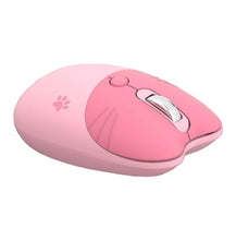 Load image into Gallery viewer, M3 3 Keys Cute Silent Laptop Wireless Mouse, Spec:, Wireless Version (Vitality Pink), Wireless Version (Dream Blue), Wireless Version (Milk Tea), Bluetooth Wireless Version (Milk Tea), Bluetooth Wireless Version (Pink), Bluetooth Wireless Version (Red)...