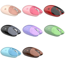 Load image into Gallery viewer, M3 3 Keys Cute Silent Laptop Wireless Mouse, Spec:, Wireless Version (Vitality Pink), Wireless Version (Dream Blue), Wireless Version (Milk Tea), Bluetooth Wireless Version (Milk Tea), Bluetooth Wireless Version (Pink), Bluetooth Wireless Version (Red)...