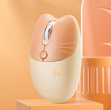 Load image into Gallery viewer, M3 3 Keys Cute Silent Laptop Wireless Mouse, Spec:, Wireless Version (Vitality Pink), Wireless Version (Dream Blue), Wireless Version (Milk Tea), Bluetooth Wireless Version (Milk Tea), Bluetooth Wireless Version (Pink), Bluetooth Wireless Version (Red)...