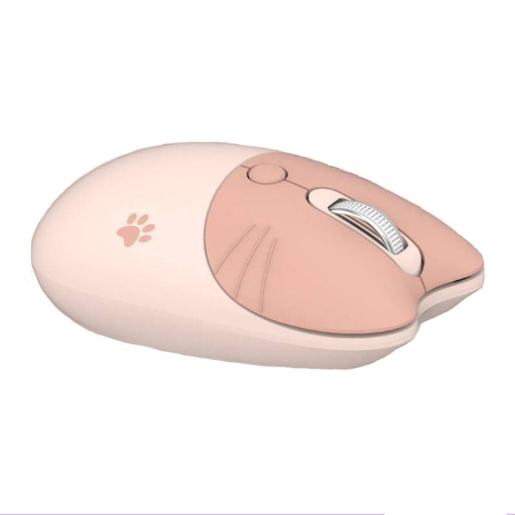 M3 3 Keys Cute Silent Laptop Wireless Mouse, Spec:, Wireless Version (Vitality Pink), Wireless Version (Dream Blue), Wireless Version (Milk Tea), Bluetooth Wireless Version (Milk Tea), Bluetooth Wireless Version (Pink), Bluetooth Wireless Version (Red)...