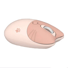 Load image into Gallery viewer, M3 3 Keys Cute Silent Laptop Wireless Mouse, Spec:, Wireless Version (Vitality Pink), Wireless Version (Dream Blue), Wireless Version (Milk Tea), Bluetooth Wireless Version (Milk Tea), Bluetooth Wireless Version (Pink), Bluetooth Wireless Version (Red)...