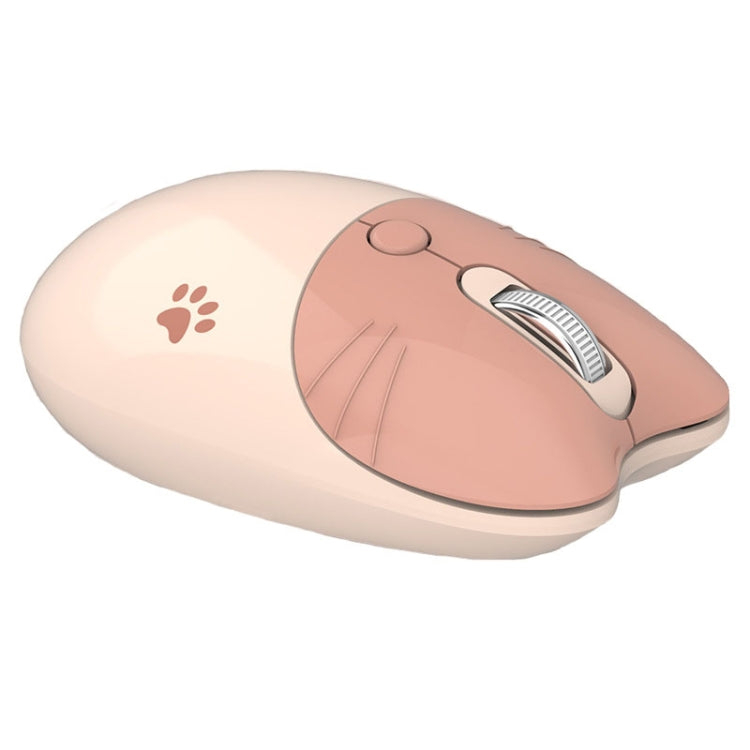 M3 3 Keys Cute Silent Laptop Wireless Mouse, Spec:, Wireless Version (Vitality Pink), Wireless Version (Dream Blue), Wireless Version (Milk Tea), Bluetooth Wireless Version (Milk Tea), Bluetooth Wireless Version (Pink), Bluetooth Wireless Version (Red)...