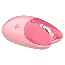 Load image into Gallery viewer, M3 3 Keys Cute Silent Laptop Wireless Mouse, Spec:, Wireless Version (Vitality Pink), Wireless Version (Dream Blue), Wireless Version (Milk Tea), Bluetooth Wireless Version (Milk Tea), Bluetooth Wireless Version (Pink), Bluetooth Wireless Version (Red)...