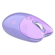Load image into Gallery viewer, M3 3 Keys Cute Silent Laptop Wireless Mouse, Spec:, Wireless Version (Vitality Pink), Wireless Version (Dream Blue), Wireless Version (Milk Tea), Bluetooth Wireless Version (Milk Tea), Bluetooth Wireless Version (Pink), Bluetooth Wireless Version (Red)...