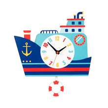 Load image into Gallery viewer, Cartoon Shake Wall Clock