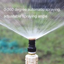 Load image into Gallery viewer, Internal Thread Sprinkler Green Lawn Sprinkler Irrigation 4 Points Adjustable Scattering Sprinkler, Internal Thread Sprinkler, External Thread Sprinkler, Sprinkler + Ground Plug, Sprinkler + Ground Plug + Quick Connect                                  ...
