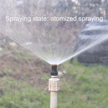 Load image into Gallery viewer, Internal Thread Sprinkler Green Lawn Sprinkler Irrigation 4 Points Adjustable Scattering Sprinkler, Internal Thread Sprinkler, External Thread Sprinkler, Sprinkler + Ground Plug, Sprinkler + Ground Plug + Quick Connect                                  ...