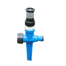 Load image into Gallery viewer, Internal Thread Sprinkler Green Lawn Sprinkler Irrigation 4 Points Adjustable Scattering Sprinkler, Internal Thread Sprinkler, External Thread Sprinkler, Sprinkler + Ground Plug, Sprinkler + Ground Plug + Quick Connect                                  ...