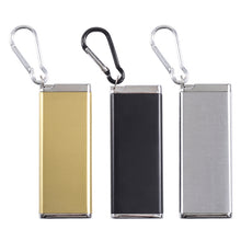 Load image into Gallery viewer, Portable Cigarette Case Portable With Lid Sealed Ashtray, Gold, Silver, Black, Golden Engraved Flower, Silver Engraved Flower, Black Engraved Flower